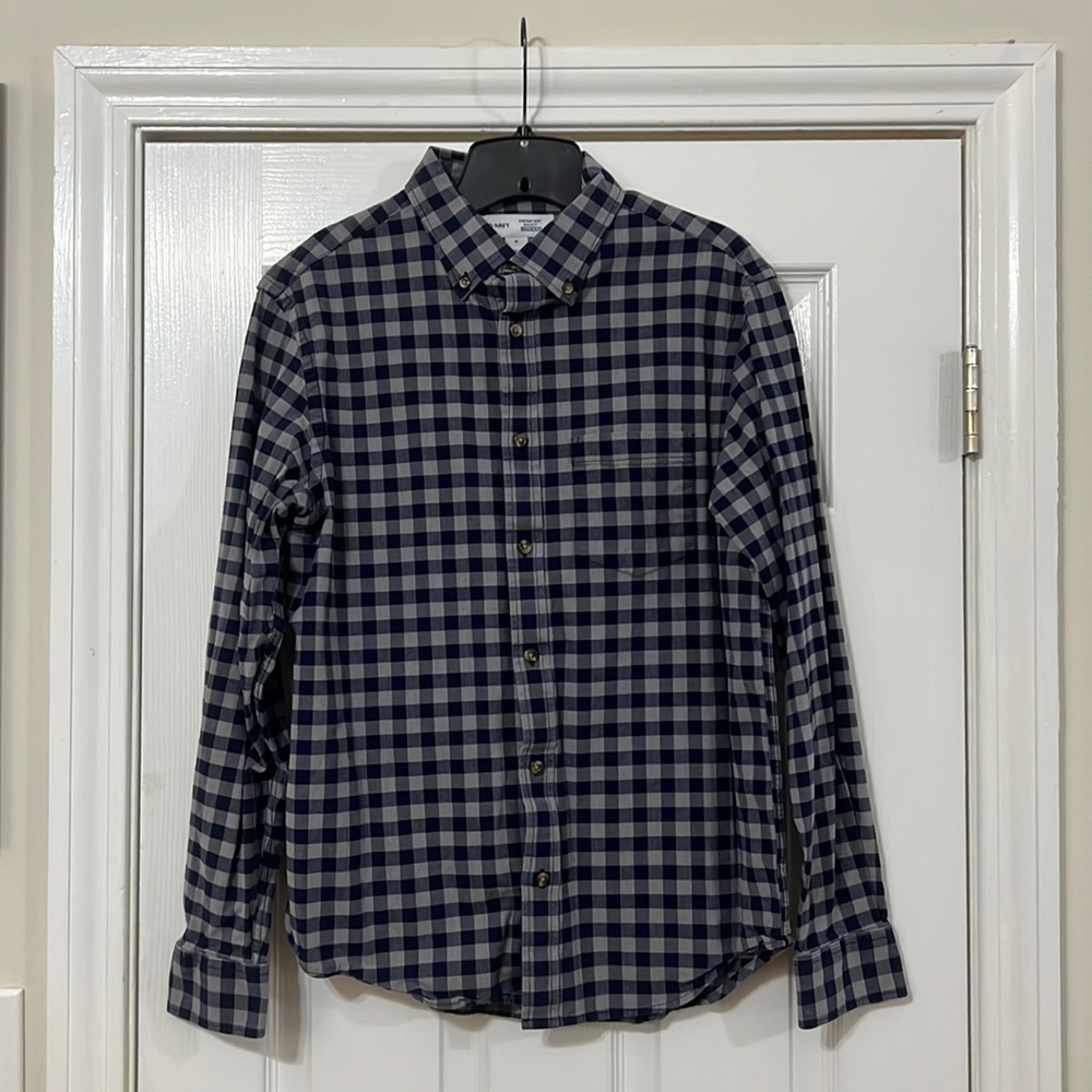 Old Navy Plaid Button Up
